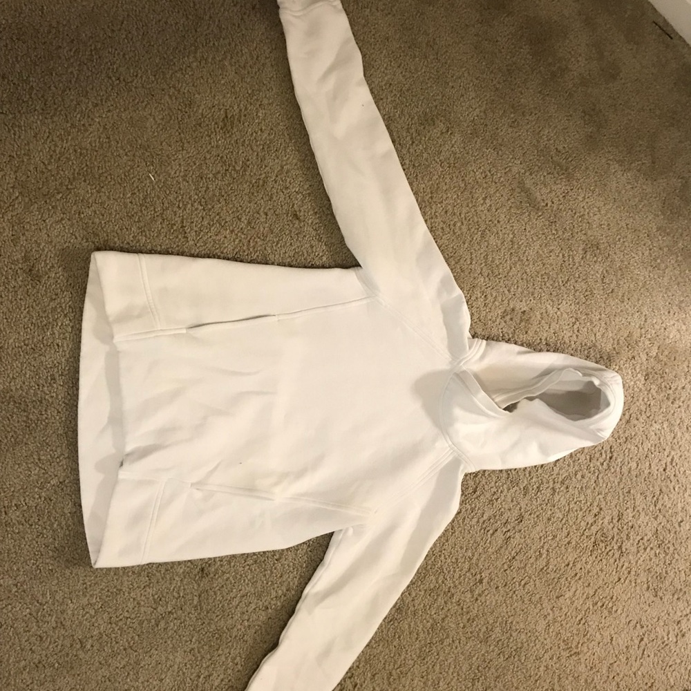 White Lululemon Hoodie